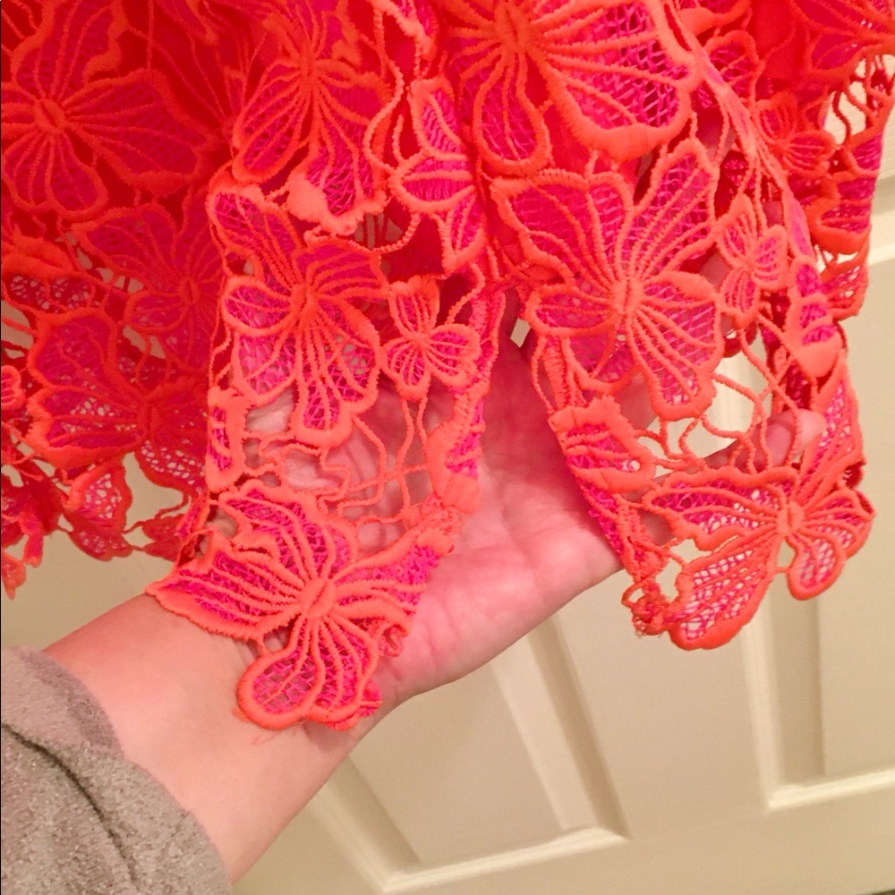 Alexia Admor Coral Reese Halter Lace Midi Sheath Dress - Picture 8 of 16